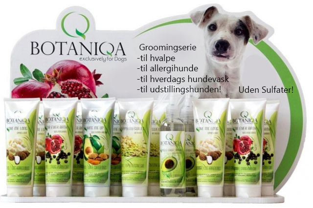 Botaniqa hundeshampoo & hundepelspleje