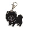Charms m. hunderacer - Sort chow chow