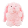 Lyserød plys kanin