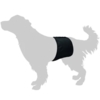 Gentleman Wraps | buks til hanhunde med velcroluk