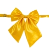 Pyntesløjfe i satin til halsen | Gul
