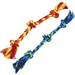 Buster Colour Dental Rope 3 knuder