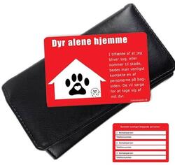 Rednings-kort til dyr