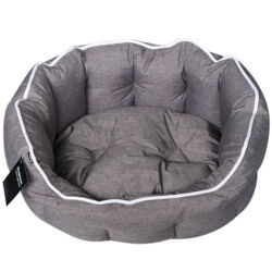 Buddy oval hundeseng | Vendbar pude