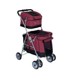 Piches Twin hundeklapvogn med to separate kabiner