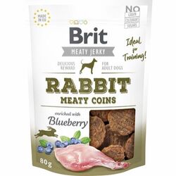 Brit Jerky Rabbit Meaty Coins 80g