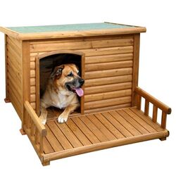 Hundehus med terrasse - til alt vejr