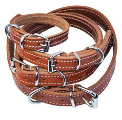 Ozami Læderhalsbånd Cognac