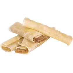 Tyggeben med kyllingefyld