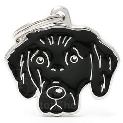 My Family | Hundetegn Flat Coated Retriver