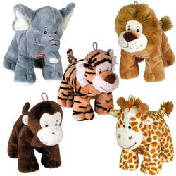 Cuddly Dog safari plysdyr med piv | Hundelegetøj - Plysdyr