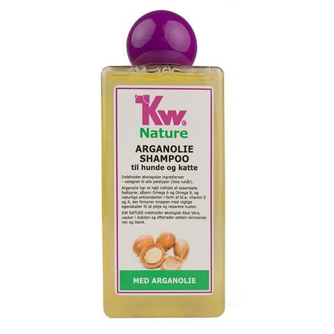 KW Nature Arganolie hundeshampoo | Ny emballage
