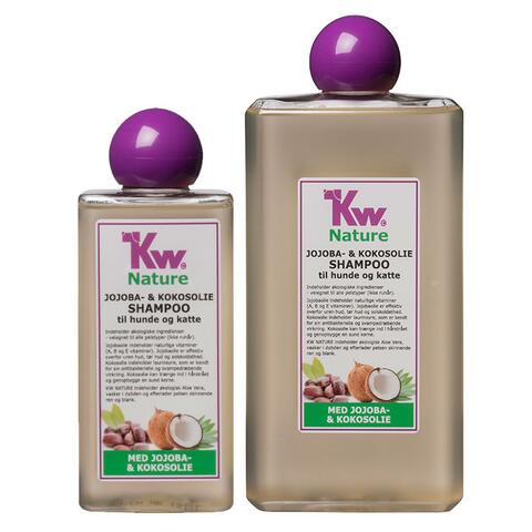 KW Nature Jojoba- & Kokosolie hundeshampoo | Ny emballage