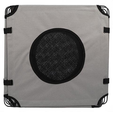 Kanvas hvalpegård i grå