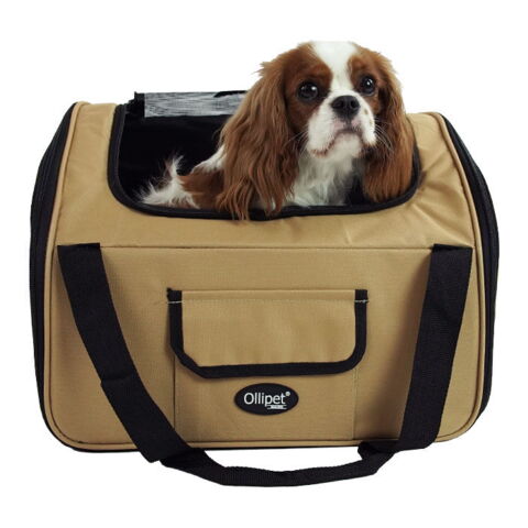 Ollipet Autostol til Hund  2i1 | Sand