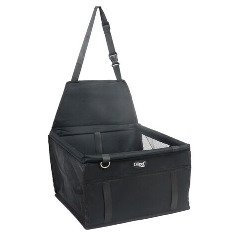 Autosæde til små hunde | Sort