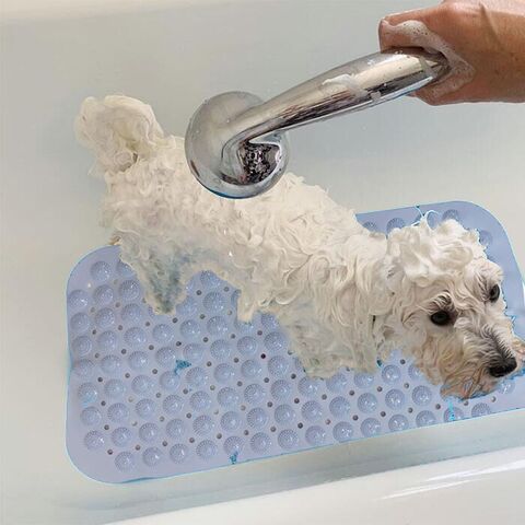 Bademåtte i søde farver | Skridsikker