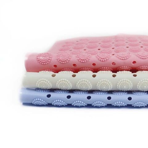 Bademåtte i søde farver | Skridsikker