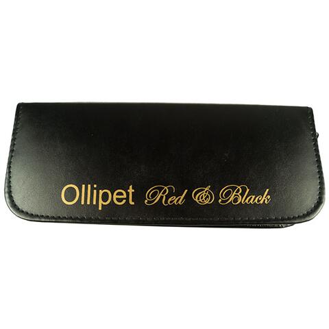 Ollipet Red & Black saksesæt i elegant  etui med guldtryk