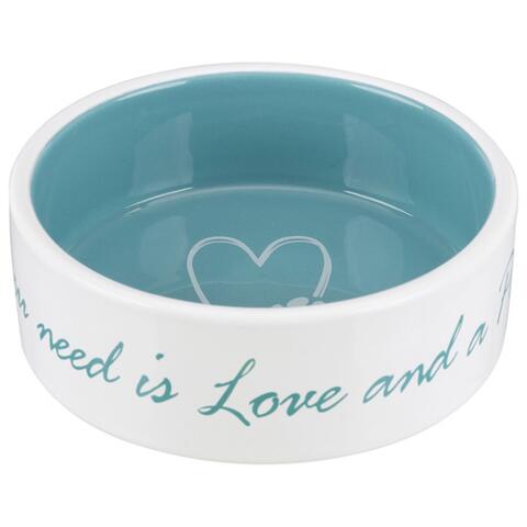 Pet's Home hundeskål 300ml - lyseblå