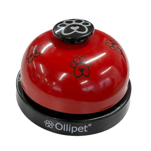 Ringklokke til hunde I Rød