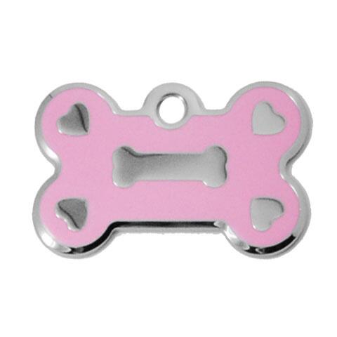 hvalpe hundetegn | Bone -Lyserød