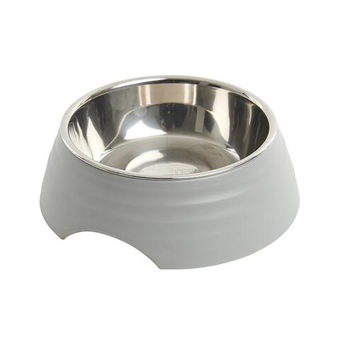 Buster Frosted Ripple skål - grå