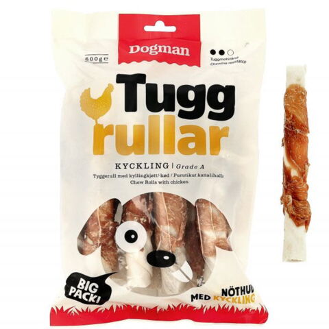 Dogman Tyggepinde med kylling 600g - til store hunde