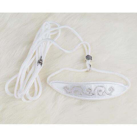 Klassisk Udstillingsline m. broderi | Hvid