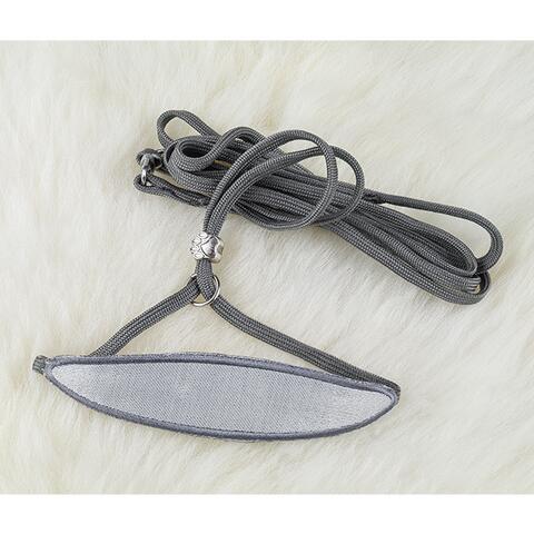 Showline m. hagestykke i satin - sølv