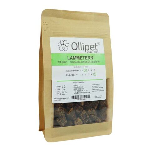 Ollipet Lammeterninger 250g