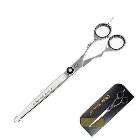 Ollipet Basic Groomingsaks | Afrundet spids 8"