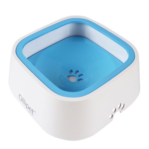 Ollipet Vandskål | Anti Spild |Blå