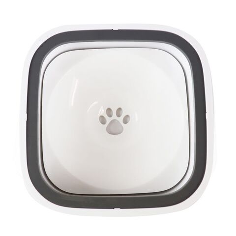 Ollipet Vandskål | Anti Spild |Hvid bund