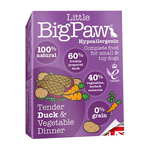 Tender Duck & Vegetable Dinner | Little Big Paw 150g