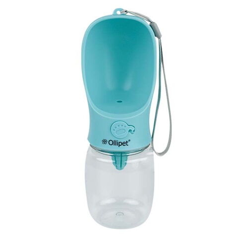 Drikkeflaske To-Go | Puppy bottle - lyseblå I 350 ml