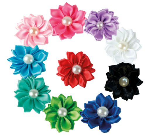 Ollipet Silkeblomst med perle