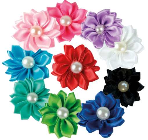 Ollipet Silkeblomst med perle