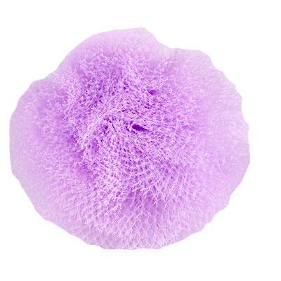 Pompom hårpynt lyselilla