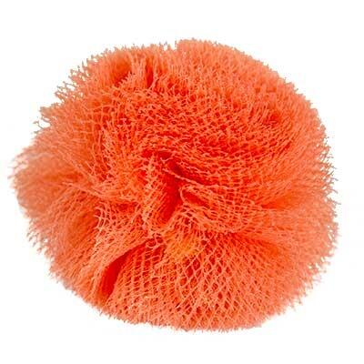 Pompom hårpynt orange
