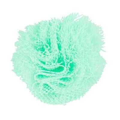 Pompom hårpynt lysegrøn