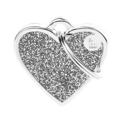 My Family | Hundetegn Hjerte m. glimmer