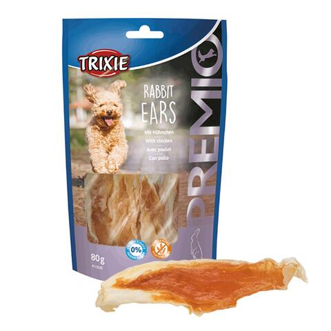 Trixie Kaninører m. kylling | 80g