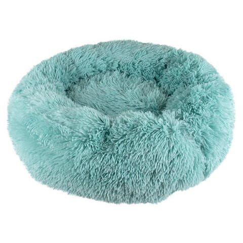 Soft Cloud Donut Hundeseng | Aqua Blå
