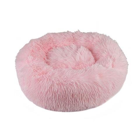 Soft Cloud Donut Hundeseng | Babylyserød