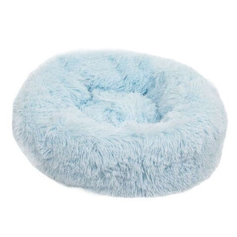 Ollipet Soft Cloud Donut Hundeseng  | Lyseblå