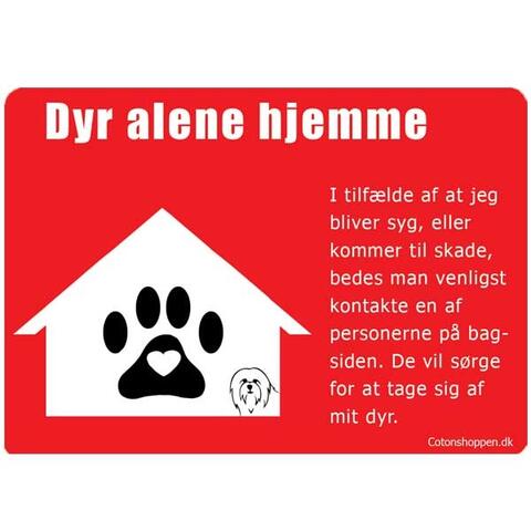 Rednings-kort til dyr