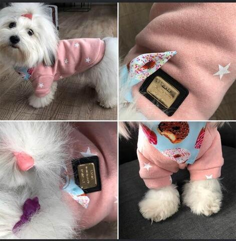 Hundebluse med stjerner | Fashion Paris