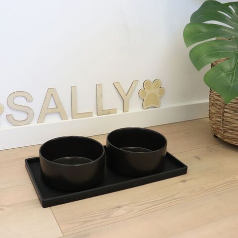 Spiseunderlag med kant | SEJ Design I ses sammen med Ollipet Cooper keramikskål