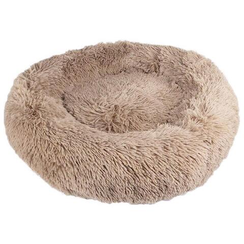 Luksus Ollipet Soft Cloud Hundekurv m. aftageligt betræk| Khaki